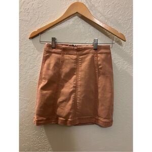 Free People Modern Femme Mini Skirt